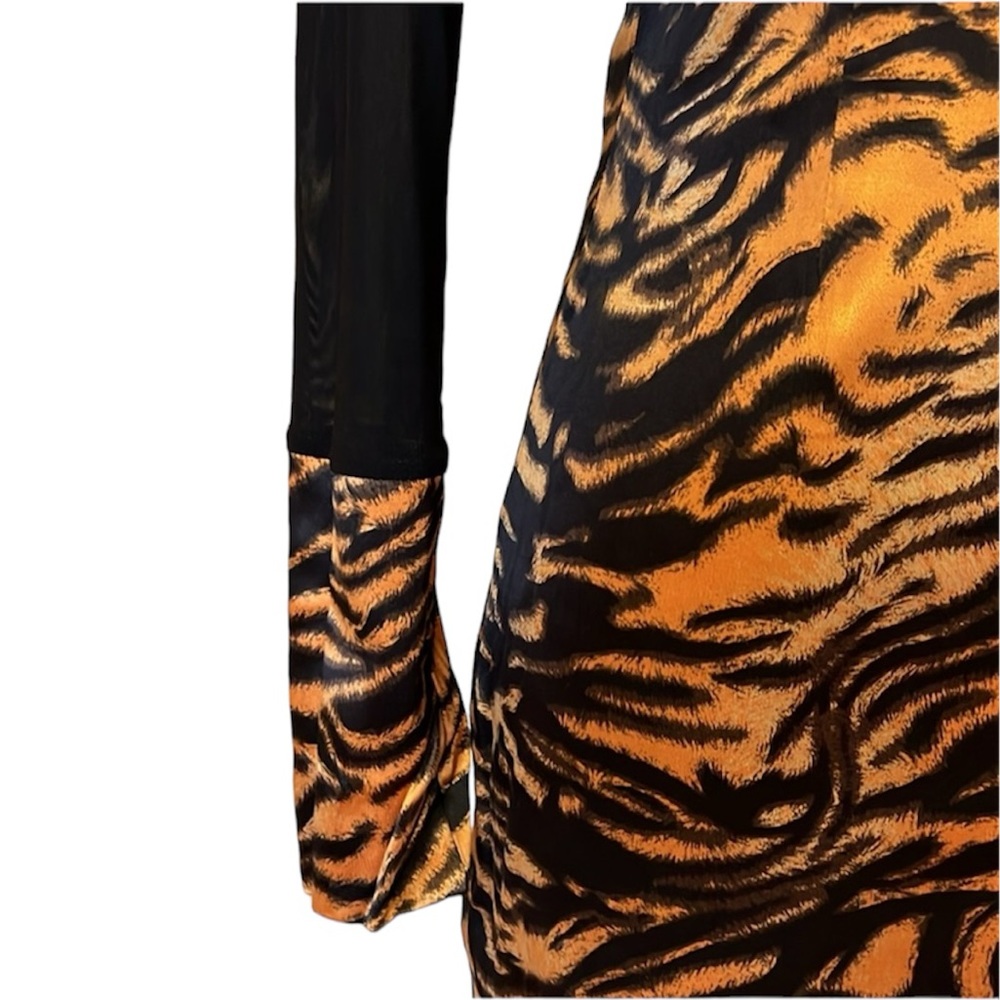 Ladies’ Dress by Cinema Donna, size Small, Tiger Pattern - Picture 3 of 7